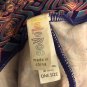 LuLaRoe Geometric OS Purple Multi Color Stretch Leggings EUC RN 142161