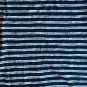 Ann Taylor LOFT Navy Blue and White 3/4 Sleeve Y-Neck Long Sleeve Drawstring Top