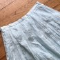 J.Jill Size Petite 2P Light Sky Blue Mini Flared Pleated Skirt NWT