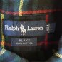 Ralph Lauren Mens Large Blake Multi Color Plaid Button Front Long Sleeve Shirt