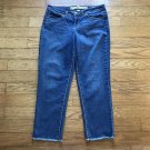 NINE WEST Vintage America Jeans Mid Rise Size 8 Alba Cotton Blend Jeans