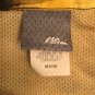 VTG No Fear Mens Medium  Polyester Black Yellow Tiger Bamboo Button Front Shirt