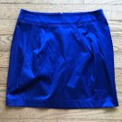 FOREVER 21 Tag Size Large Blue Mini Metallic Shiny Clubwear Skirt