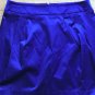 FOREVER 21 Tag Size Large Blue Mini Metallic Shiny Clubwear Skirt