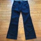 Ann Taylor LOFT Denim Womens Size 6 Curvy Trouser Dark Blue Button Zipper Jeans Ann Taylor LOFT Denim Womens Size 6 Curvy Trouser Dark Blue Button Zipper Jeans