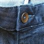 Ann Taylor LOFT Denim Womens Size 6 Curvy Trouser Dark Blue Button Zipper Jeans