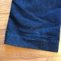Ann Taylor LOFT Denim Womens Size 6 Curvy Trouser Dark Blue Button Zipper Jeans