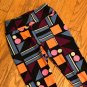 LulaRoe Leggings Geometric Shapes Multi Color OS RN 142161 EUC