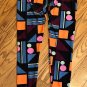 LulaRoe Leggings Geometric Shapes Multi Color OS RN 142161 EUC