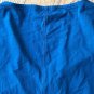 CAbi Womens Large Ruffled Middle Dark Cyan Green Long Sleeve V-Neck Top