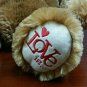 Light Brown Galerie's Teddy Bear with Red Ribbon Approximately 16"