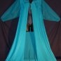 Vintage Lingerie Henson Kickernick Robe Peignoir Chiffon & Lace!