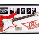Aerosmith - Signed Guitar Custom Framed