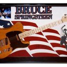 Bruce Springsteen Signed Guitar Custom Framed