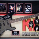 KISS Original Band Signed Guitar Destroyer Custom Framed