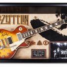 Led Zeppelin - Signed Guitar Custom Framed
