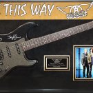 Aerosmith Signed Guitar Walk This Way Custom Framed