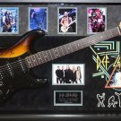 Def Leppard Signed Guitar Custom Framed
