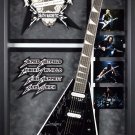 Metallica Signed Guitar Custom Framed