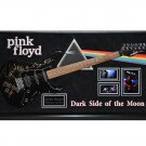 Pink Floyd Signed Guitar Dark Side of the Moon Custom Framed