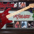 Motley Crue Signed Guitar Dr. Feelgood Custom Framed