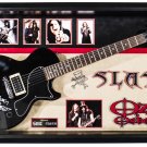 Slash & Ozzy Osbourne Signed Guitar Custom Framed
