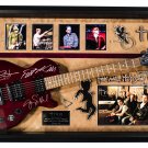 Train Band Signed Guitar For Me It's You Custom Framed
