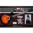 Slash Signed Guitar Custom Framed