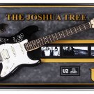 U2 Signed Guitar The Joshua Tree Custom Framed