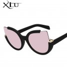 XIU Round Shade Summer Fashion Sunglasses Women Vintage Brand Designer Glasses For Ladies Gafas Retr