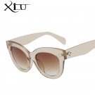 Cat Eye Sunglasses Women Brand Designer Sun glasses Retro Vintage Rose Gold Points Female Top Qualit