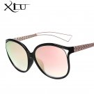 XIU Oversized Women Sunglasses Brand Designer Sun glasses Woman Fashion Glasses Retro Vintage 2017 N