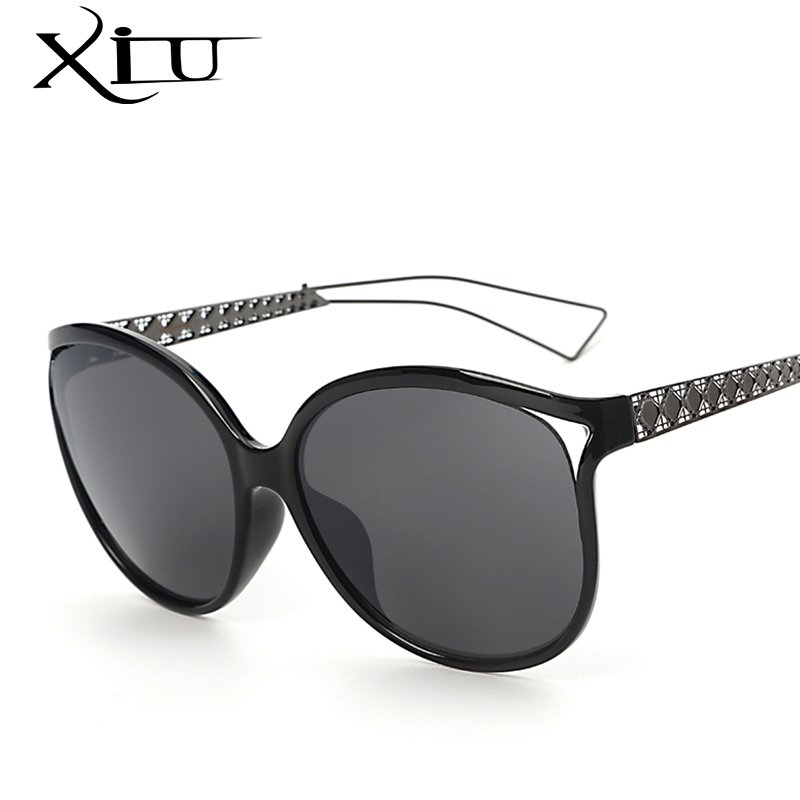 Xiu Oversized Women Sunglasses Brand Designer Sun Glasses Woman Fashion Glasses Retro Vintage 2017 N 