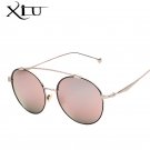 Fashion Men Sunglasses Classic Women Round Shades Metal Ultrafine Leg Sun Glasses Double-Bridge Glas