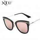 XIU 2017 New Metal  Sunglasses Women Brand Designer Retro Female Sun Glasses Oculos De Sol Feminino 