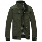 Stand Collar Jacket Spring/Fall New Korean Version Khaki Coat Hot selling  Men's Jacket