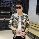 Leisure Camouflage Jacket 2017 New Hot Selling  Slim Men Jackets Popular  British Style Stand Collar