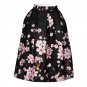 Green  Black Explosion models Pleated Skirt Black Euramerican style Digital Printing Pompon Skirts F