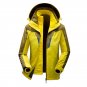 Female Two-piece Winter Jacket 2017 New Hot Selling Stand Collar Jackets Hooded Big Yards Windproof