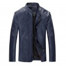 4XL Youth Leisure PU leather 2017 New Popular Men's Slim Jacket Spring/Autumn Fashion Red Leather Ja