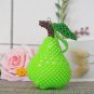 Beaded Pear Ornament | Bead Crafts for Kids | Bead Art for Kids | Bead Making for Kids