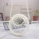 Hand-Woven Beaded Bag | Hand-Make Pearl Handbag | Handmade Ladies Beaded Bag | Beading Dinner Bag