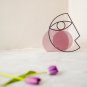 Face Shape Vase | Creative Flower Vase | Corner Flower Vase for Living Room | Office Decor for Women