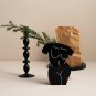 Body Shape Vase | Black Flower Vase | Art and Craft Supplies | Unusual Ornaments for The Home