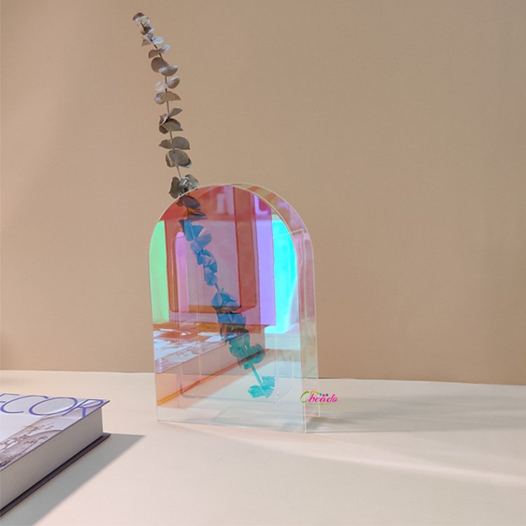 Acrylic Vase Stand | Flower Vase Online Shopping | Crafts for Adults | Cute Home Decor