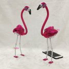 Wire Flamingo | Pink Flamingo Figurine | Wire Sculpture | Metal Flamingo Art | Wire Art and Craft