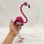 Wire Flamingo | Pink Flamingo Figurine | Wire Sculpture | Metal Flamingo Art | Wire Art and Craft