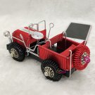 Wire Jeep Ornament | Wire Jeep Sculpture | Hand Weave Jeep Figurines | Toy Car | Wire Handicraft