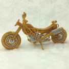 Wire Luxurious Harley | Motorcycle Figurines | Motorcycle Enthusiast Gifts | Wire Motorbike Model