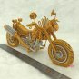 Wire Luxurious Harley | Motorcycle Figurines | Motorcycle Enthusiast Gifts | Wire Motorbike Model